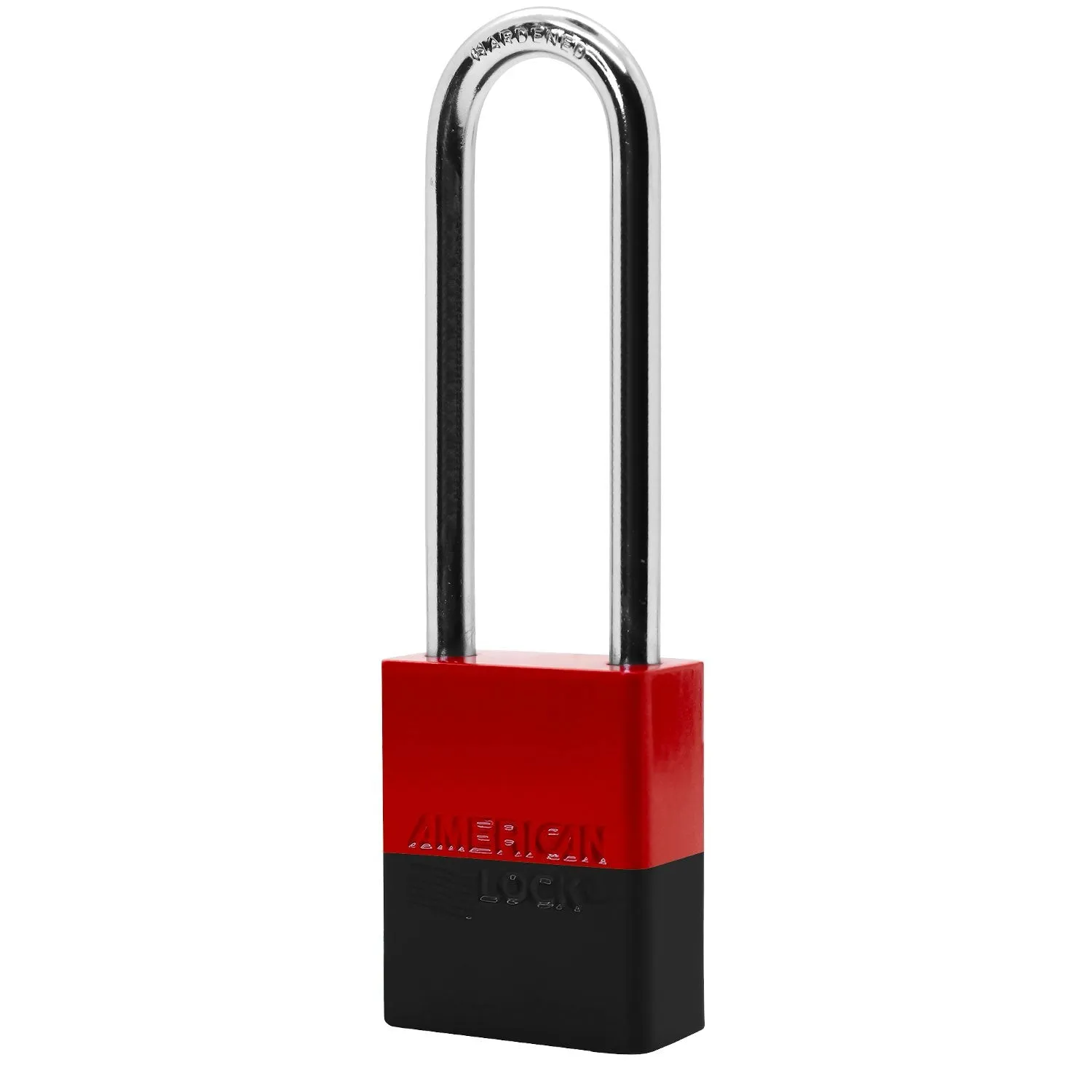 American Lock S1107PC Powder Coated Dual Colored Aluminum Padlock