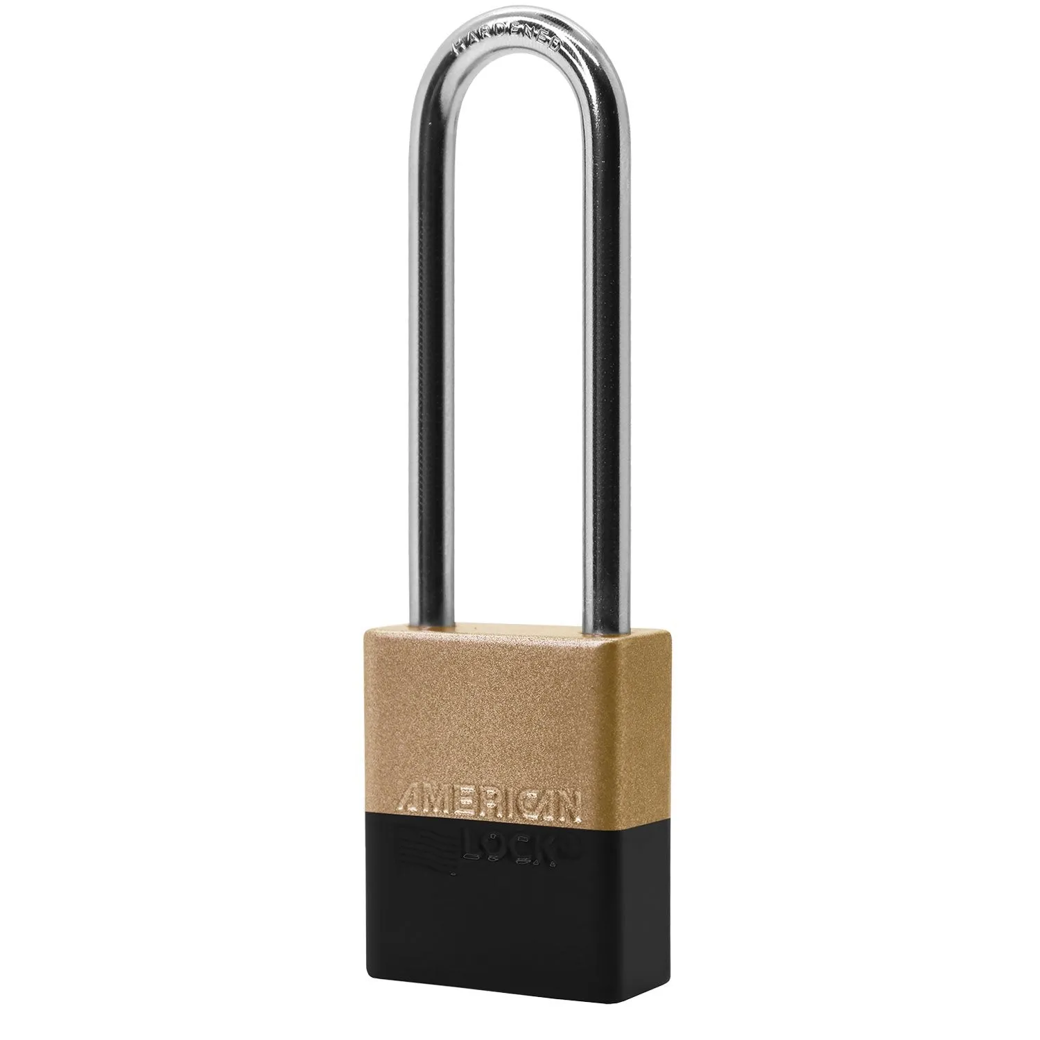 American Lock S1107PC Powder Coated Dual Colored Aluminum Padlock