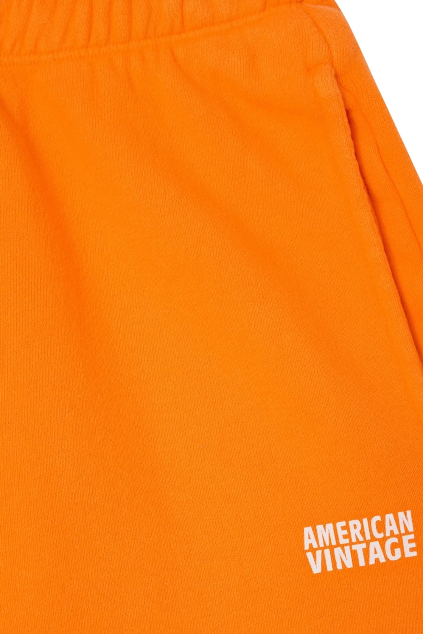 American Vintage IZU05AE25 Women’s Joggers Izubird Fluorescent Orange