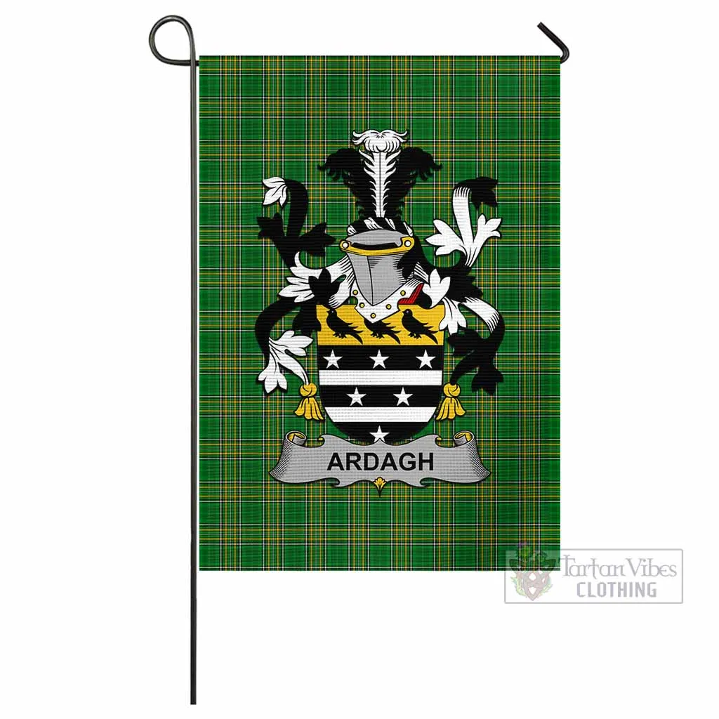 Ardagh Irish Clan Flag with Coat of Arms
