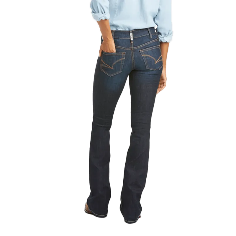 Ariat Women's Real Mid Rise Arrow Fit Jeans
