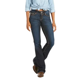 Ariat Women's Real Mid Rise Arrow Fit Jeans