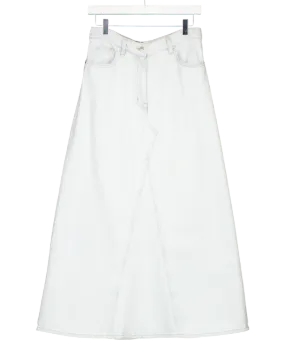 Arket Blue Maxi Denim Skirt UK 8