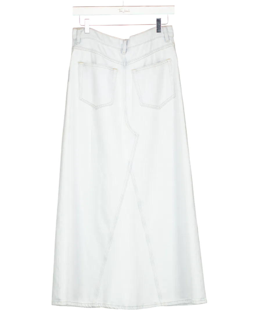 Arket Blue Maxi Denim Skirt UK 8