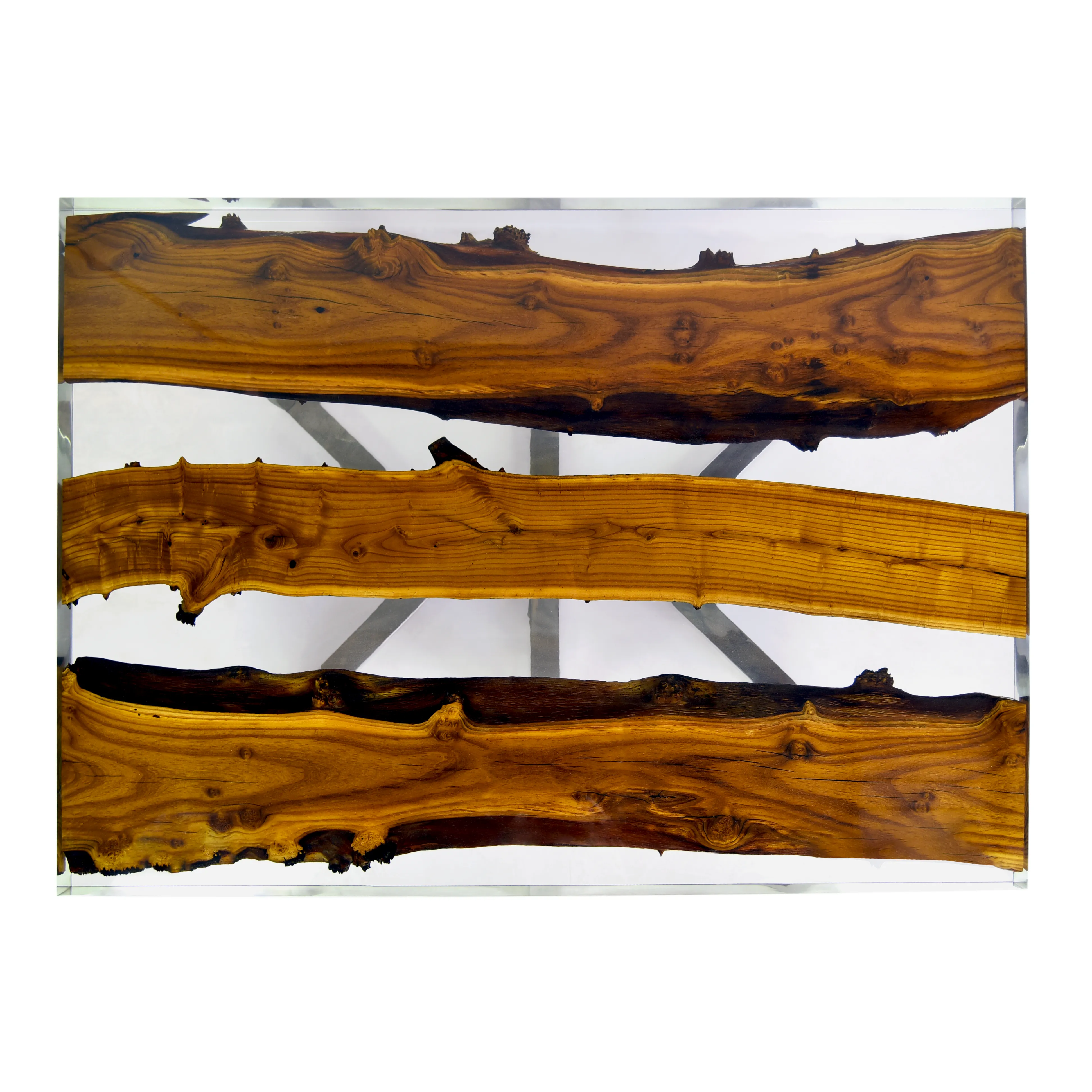 Attis Silverberry Wood Coffee Table