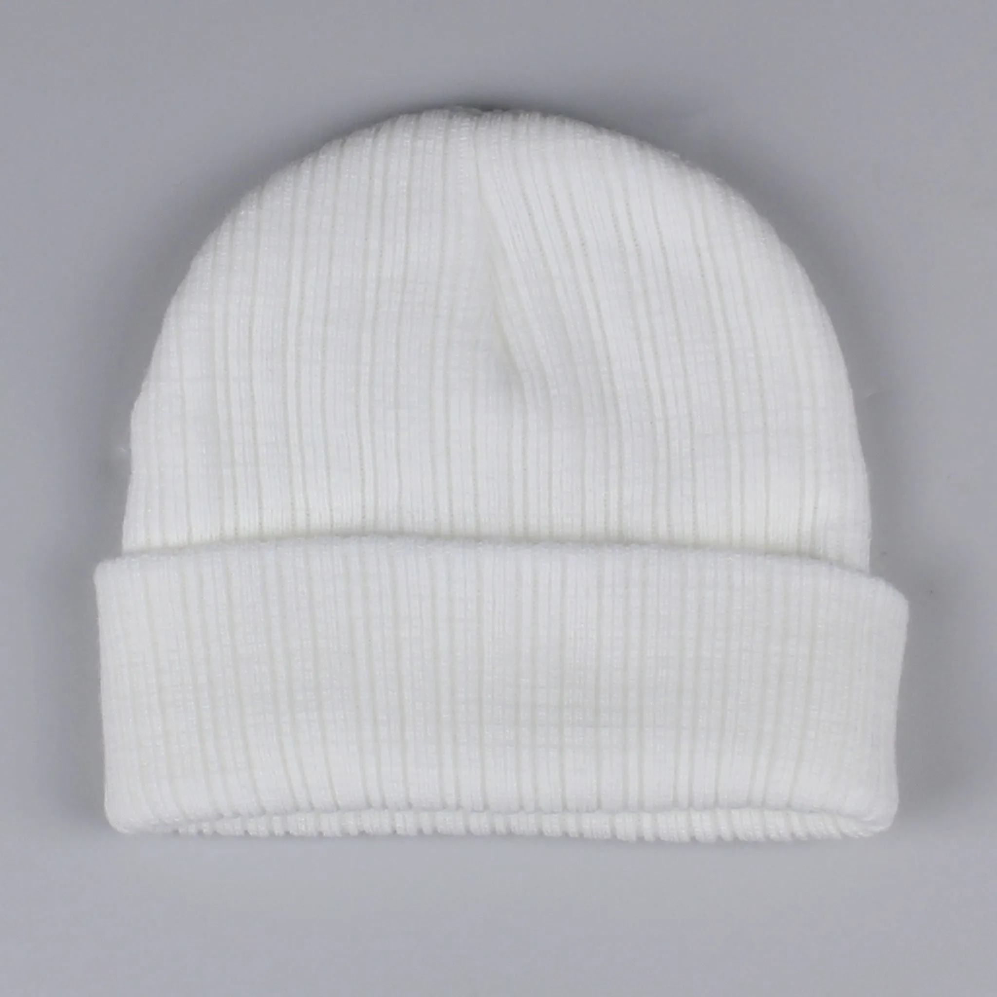 Baby Beanie Hat - White