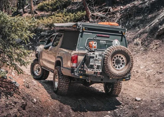 Backwoods Adventure Mods Toyota Tacoma 2016  Hi-Lite High Clearance Dual Swing Out Rear Bumper