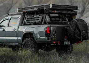 Backwoods Adventure Mods Toyota Tacoma 2016  Hi-Lite High Clearance Dual Swing Out Rear Bumper