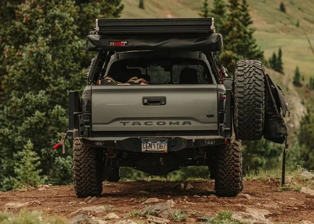 Backwoods Adventure Mods Toyota Tacoma 2016  Hi-Lite High Clearance Dual Swing Out Rear Bumper
