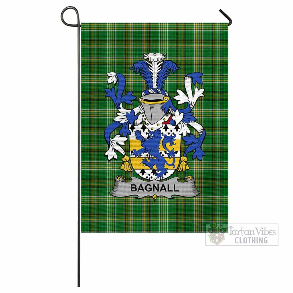 Bagnall Irish Clan Flag with Coat of Arms