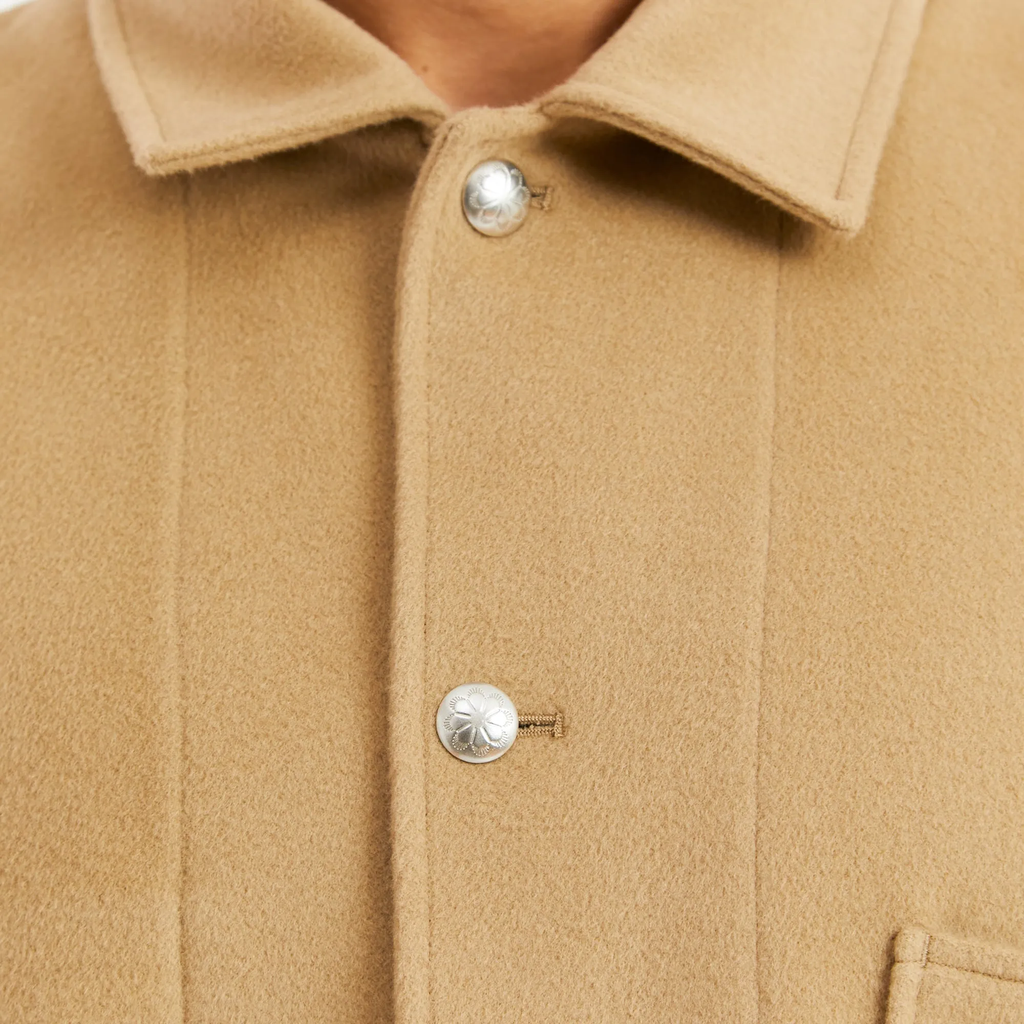 Barn Coat – Camel Wool