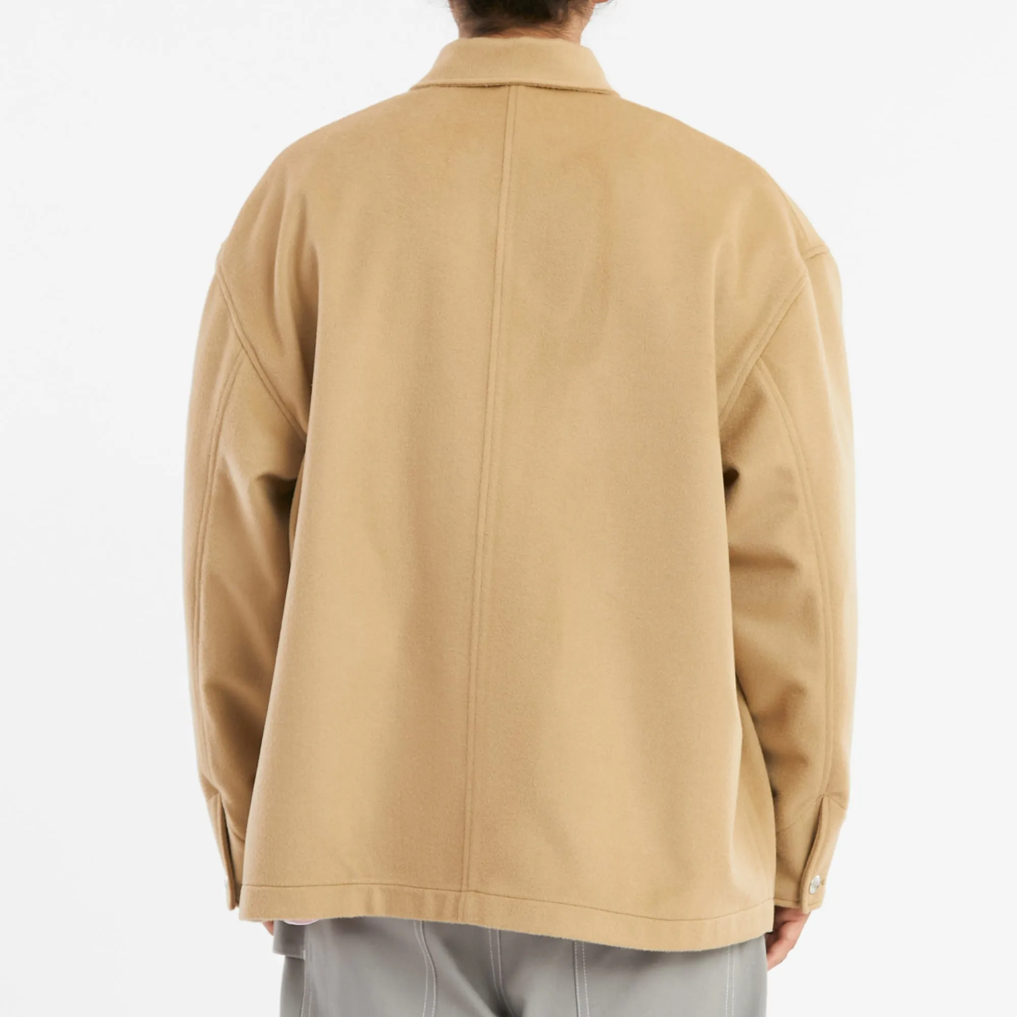 Barn Coat – Camel Wool