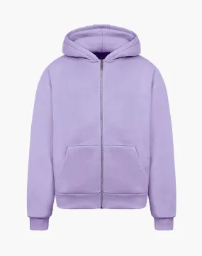 BASIC ZIP-HOODIE (PURPLE)
