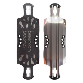 Beercan Chrome 35" Oat Soda Drop Through Longboard Deck