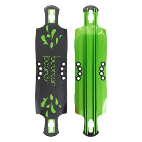 Beercan Green 42" Oat Soda Drop Through Longboard Deck
