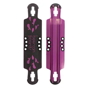Beercan Purple 38" Hoke Drop Through Longboard Deck