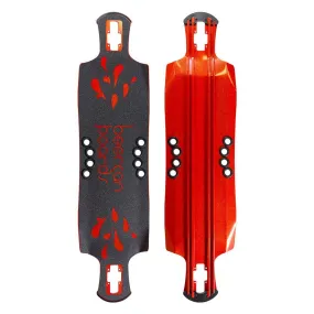 Beercan Red 42" Oat Soda Drop Through Deck