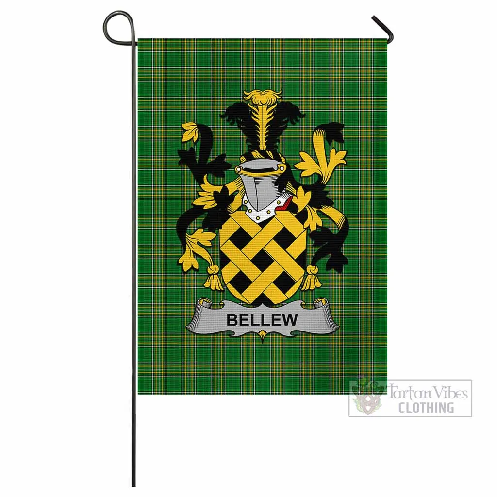 Bellew Irish Clan Flag with Coat of Arms