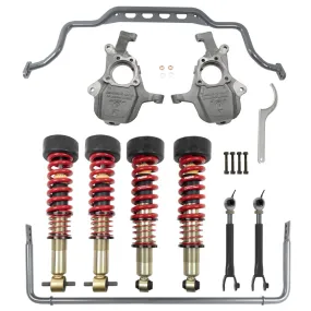 Belltech 2021  Chevrolet Suburban/GMC Yukon XL 2WD/4WD 2.5in-3.5in F / 1in-4.5in R Perf Handling Kit