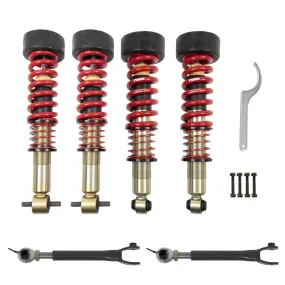 Belltech 21  Chevy Suburban/GMC Yukon XL 2WD/4WD Performance Lowering Kit 0.5-3in Front/1-4.5in Rear
