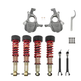 Belltech 21  GM SUV SWB ONLY Front and Rear Height Adjustable Coilover Kit