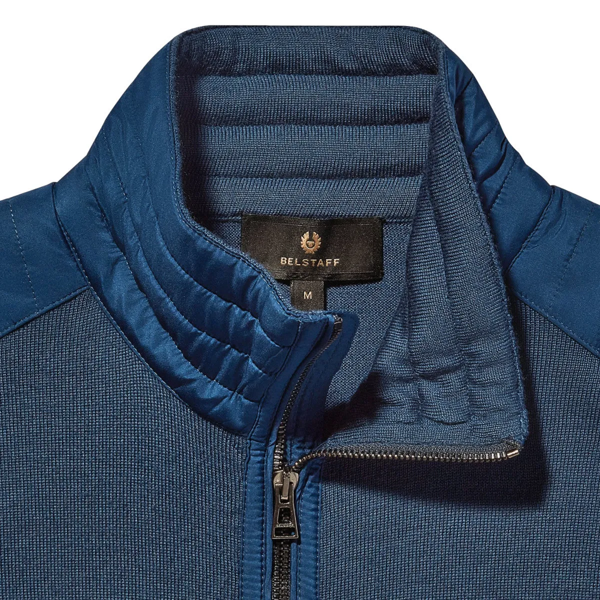 Belstaff Kilmington Quarter Zip Insignia Blue