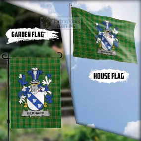 Bernard Irish Clan Flag with Coat of Arms