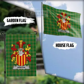 Bindon Irish Clan Flag with Coat of Arms