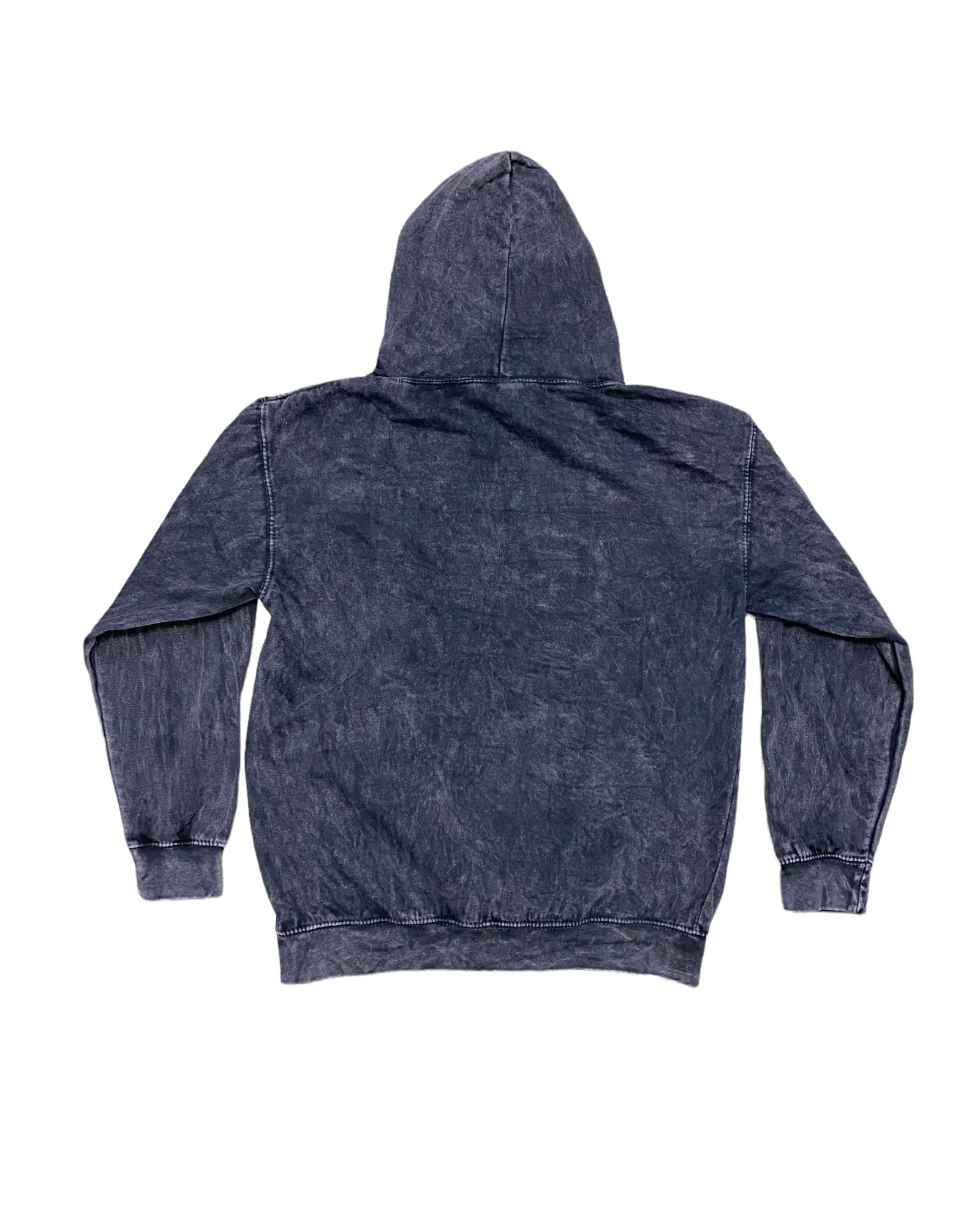 Black Mineral Wash Hoodie