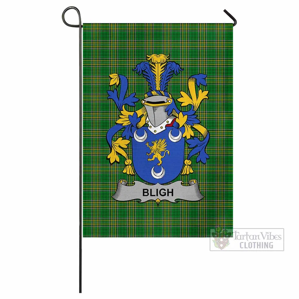 Bligh Irish Clan Flag with Coat of Arms