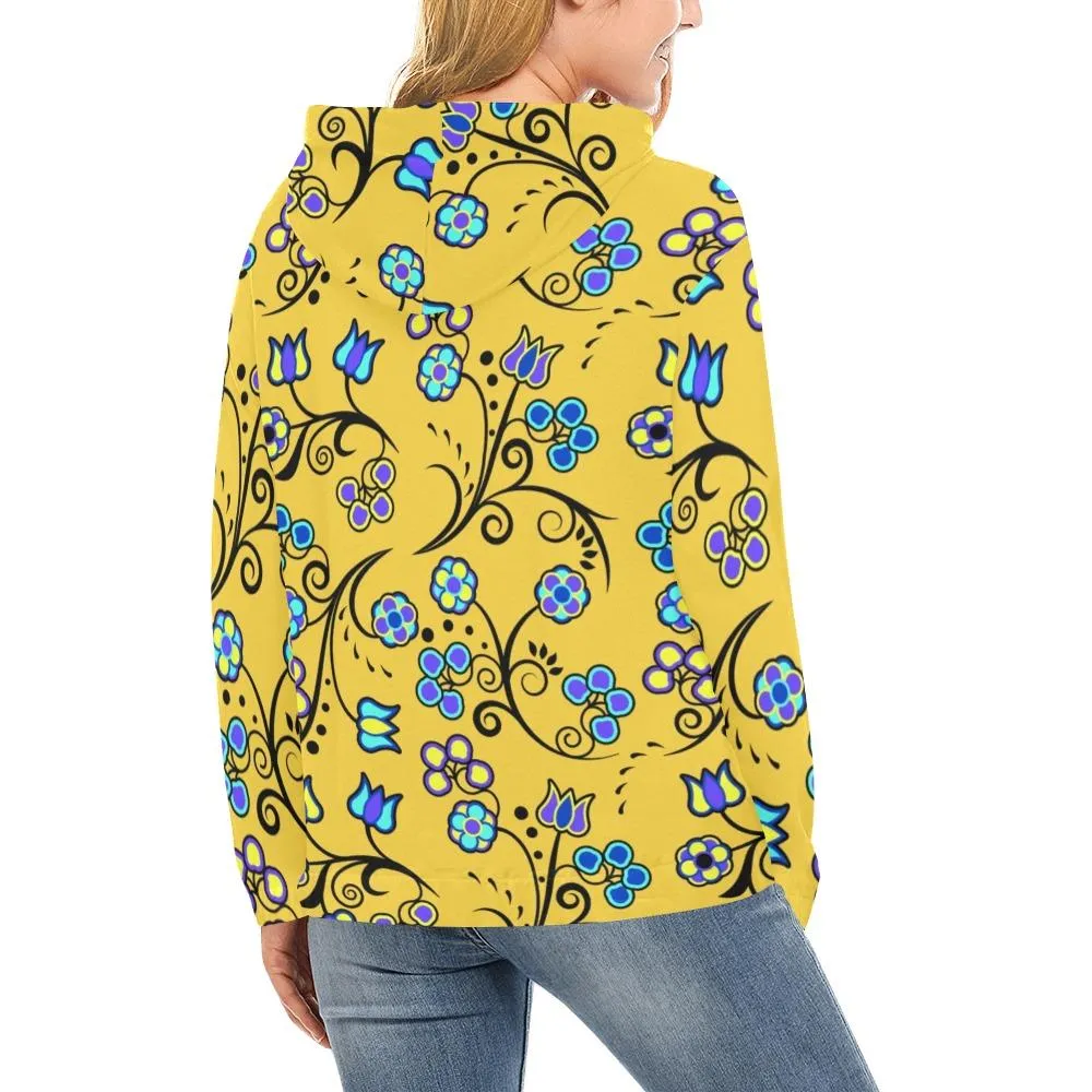 Blue Trio Tuscan Hoodie for Women (USA Size)