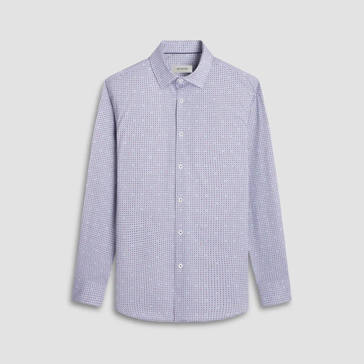 Bugatchi - Long Sleeve - Modern Fit - OOOHCotton Tech - 8 way Stretch - FF9310K60