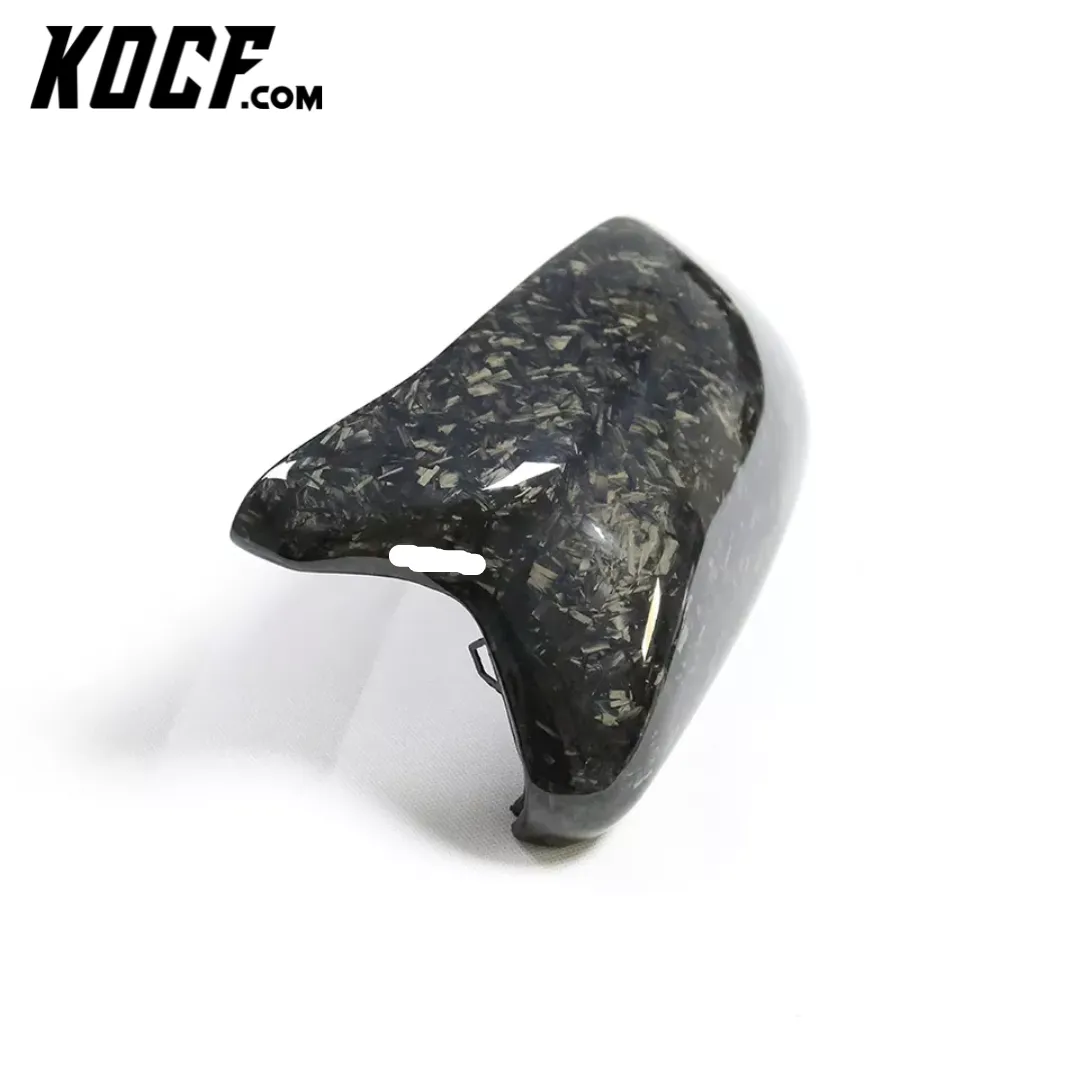 Carbon Fiber or Gloss Black Mirror Cap Replacements 2018-2024 Toyota Camry Compatible