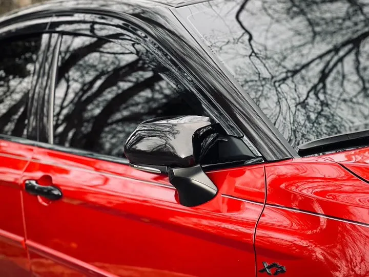 Carbon Fiber or Gloss Black Mirror Cap Replacements 2025-Present Toyota Camry Gen 9 Compatible
