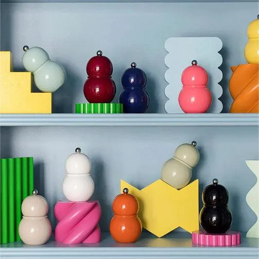Chubby Salt & Pepper Mill | Cappuccino