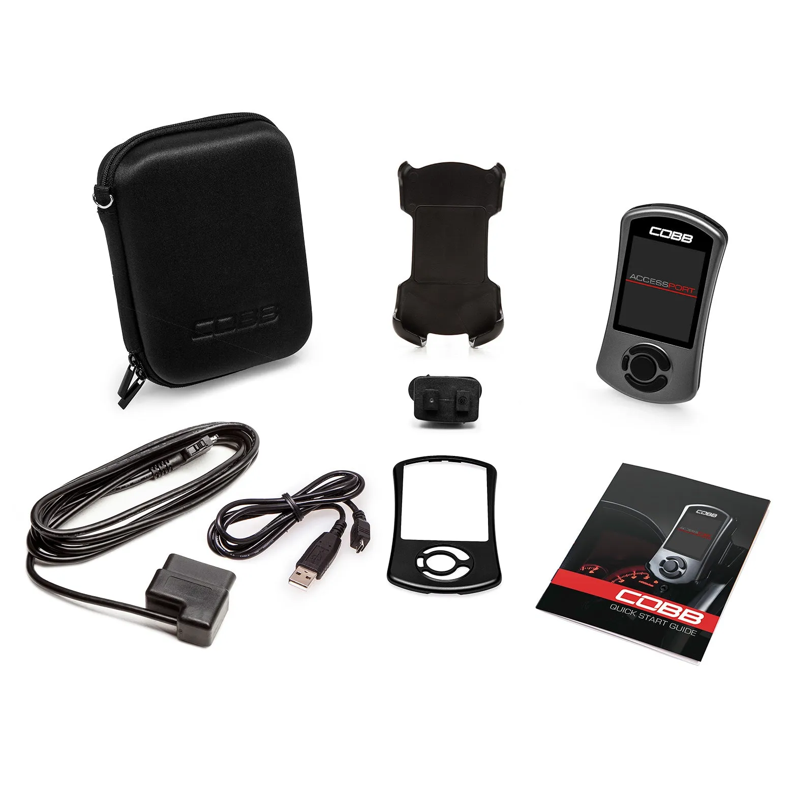 Cobb Tuning  Ford Stage 1  Redline Carbon Fiber Power Package with TCM F-150 Ecoboost 3.5L 2017-2019 - FOR006001P-TCM-RED