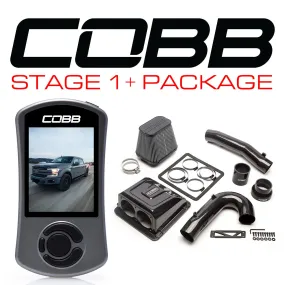 Cobb Tuning  Ford Stage 1  Redline Carbon Fiber Power Package with TCM F-150 Ecoboost 3.5L 2017-2019 - FOR006001P-TCM-RED