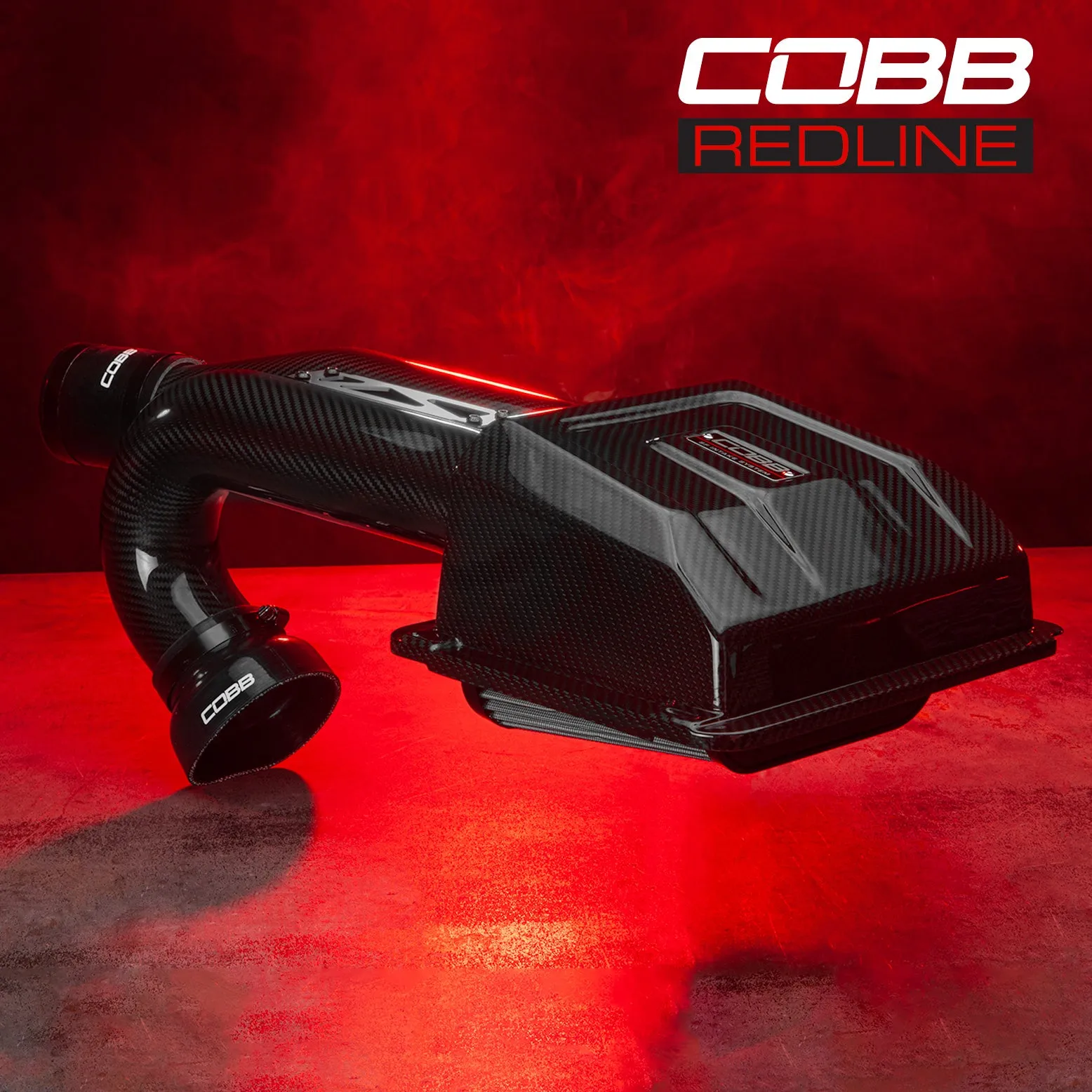 Cobb Tuning  Ford Stage 1  Redline Carbon Fiber Power Package with TCM F-150 Ecoboost 3.5L 2017-2019 - FOR006001P-TCM-RED