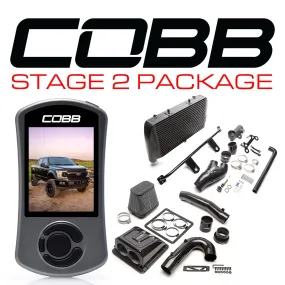 Cobb Tuning  Ford Stage 2 Redline Carbon Fiber Power Package Black F-150 Ecoboost 3.5L 2020 - FOR0070020BK-RED