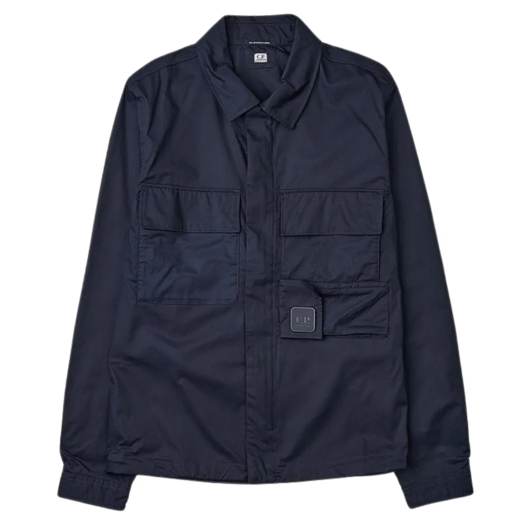 C.P. Company Gabardine PD Total Eclipse Navy Blue Jacket
