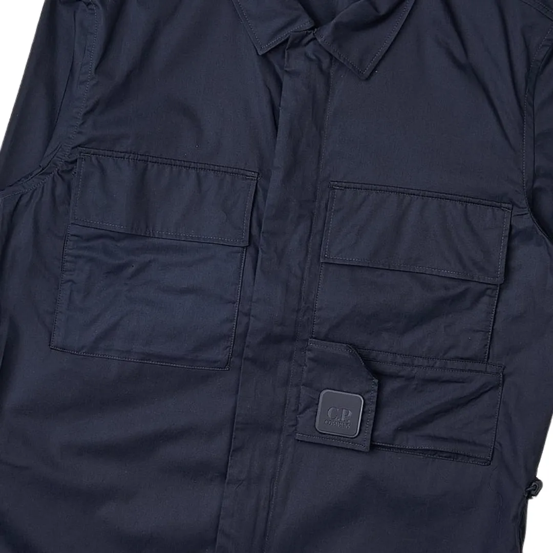 C.P. Company Gabardine PD Total Eclipse Navy Blue Jacket