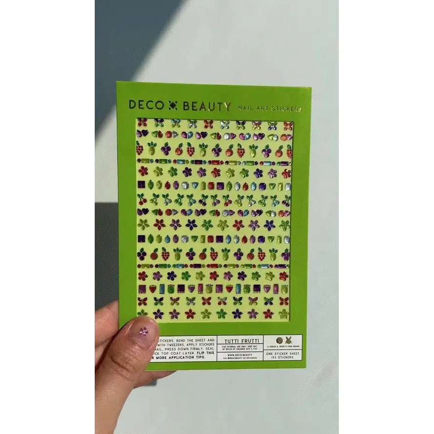 Deco Beauty - Nail Art Stickers - Tutti Fruiti