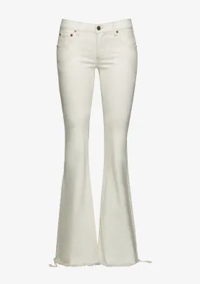 Demi Mid Rise Flare Jean