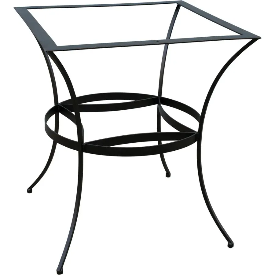 Domiziani Dining Table Base 25 x 25 x 28, Brown