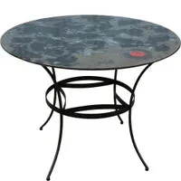 Domiziani Dining Table Base 25 x 25 x 28, Brown