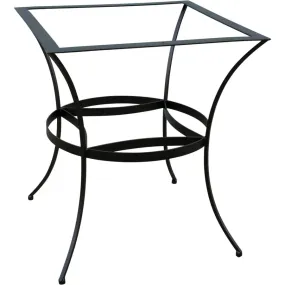 Domiziani Dining Table Base 25 x 25 x 28, Brown