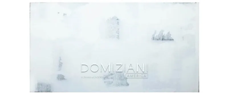 Domiziani Lava Stone Rectangular 44" x 24" Tabletop - Off-White
