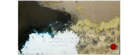 Domiziani Lava Stone Rectangular 44" x 24" Tabletop - Roccia