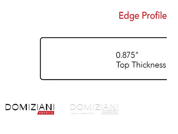 Domiziani Lava Stone Rectangular 44" x 24" Tabletop - Roccia