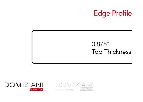 Domiziani Lava Stone Rectangular 44" x 24" Tabletop - Tramonto